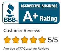 BBB review badge June 2023